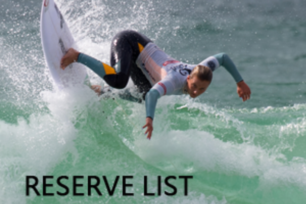 Rip Curl GromSearch 2018 - Newcastle - RESERVE LIST