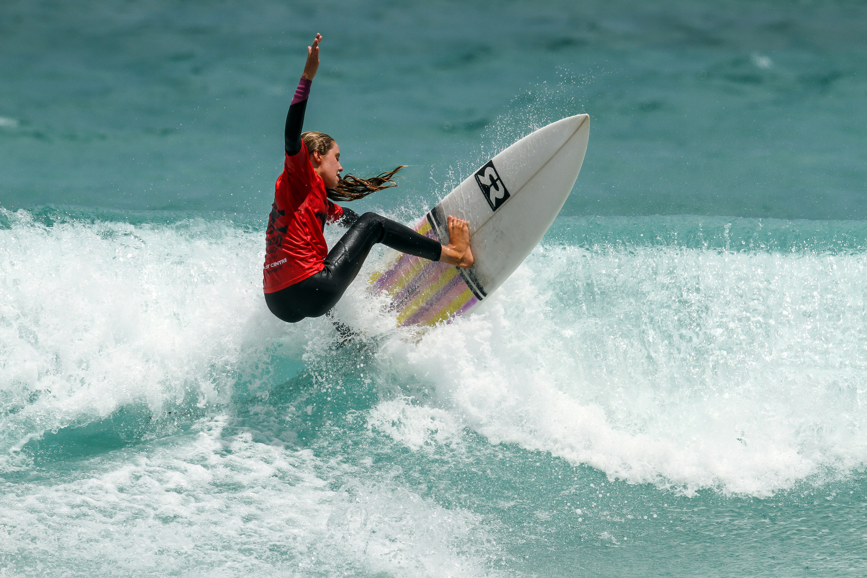 2017 Wa Junior Surfing Team Arabelle Gibson Margaret River Woolacott