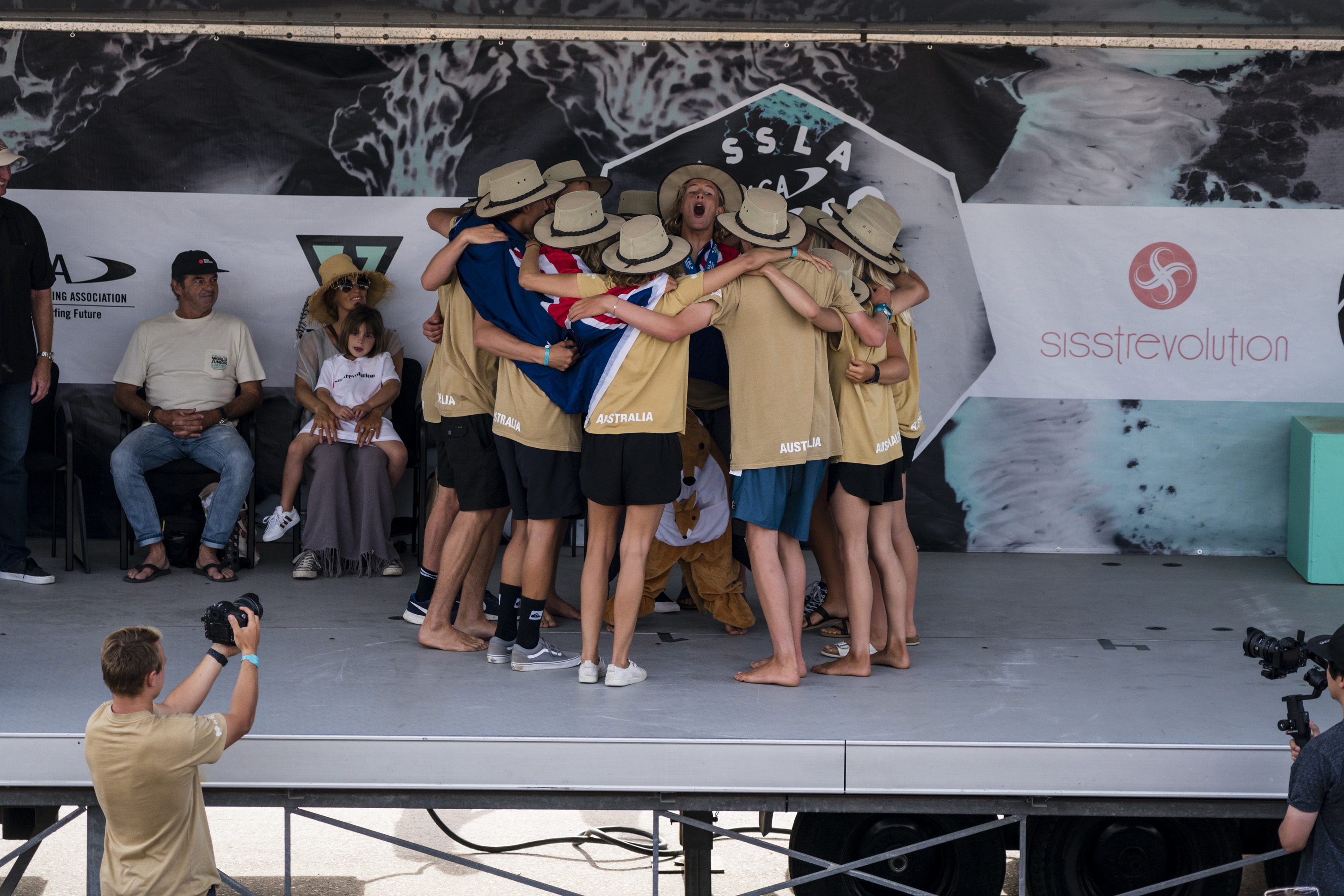 AU S Team Bronze Closing Ceremony I SA Ben Reed 55