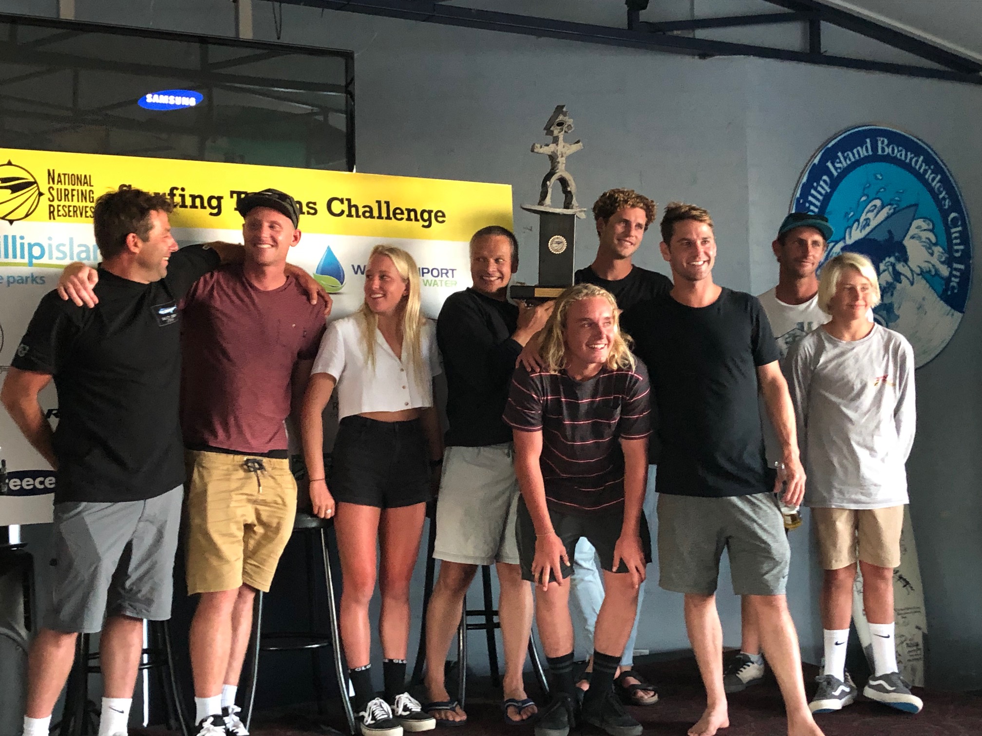 Winning Team: The Crushers