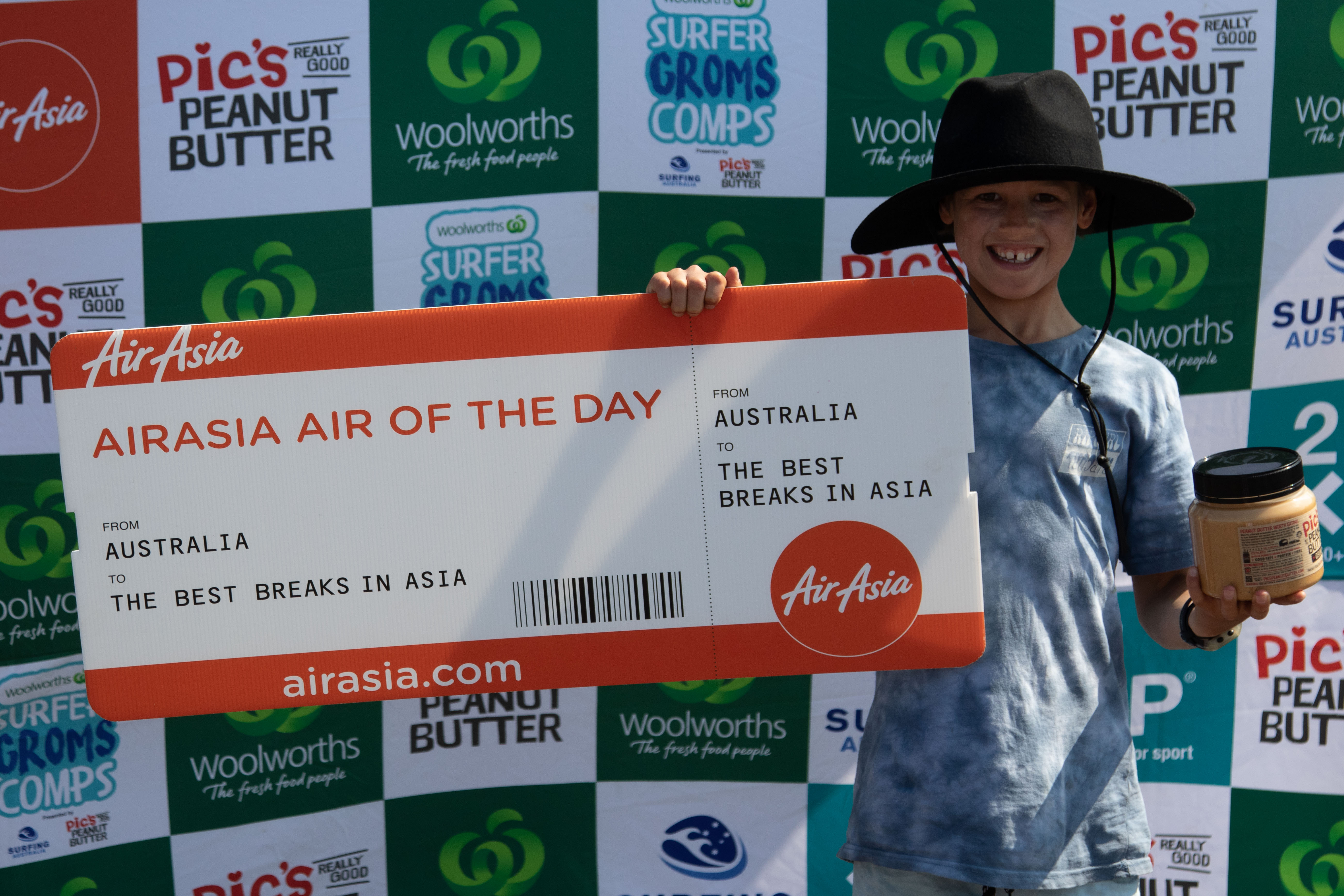 Air Asia Wave Of The Day Woolworths Surfer Groms Comp2019 Zl 023