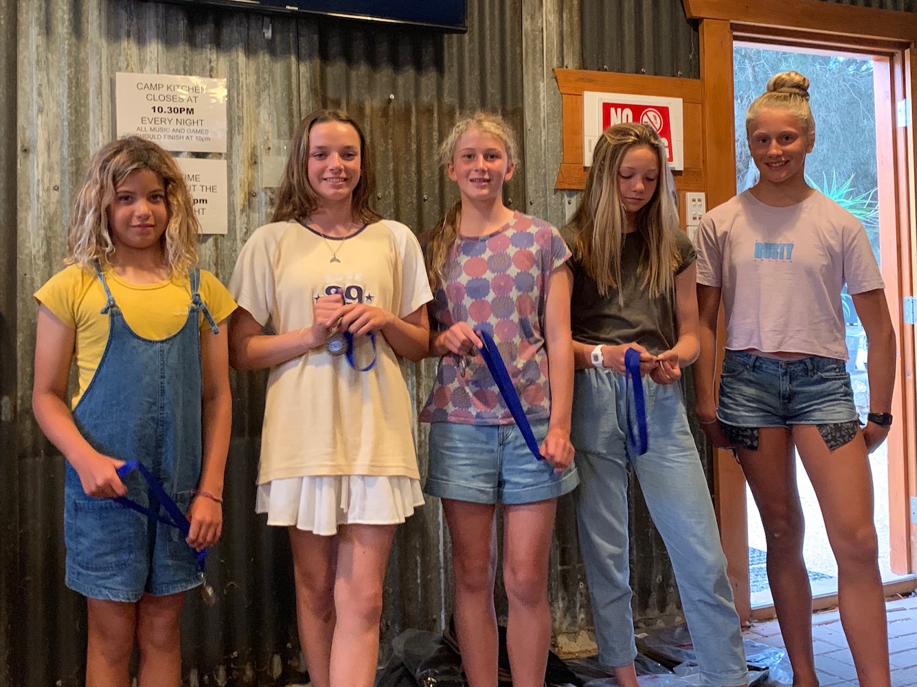 U16 Girls L2R Maia,Immi,Poppy,Meg