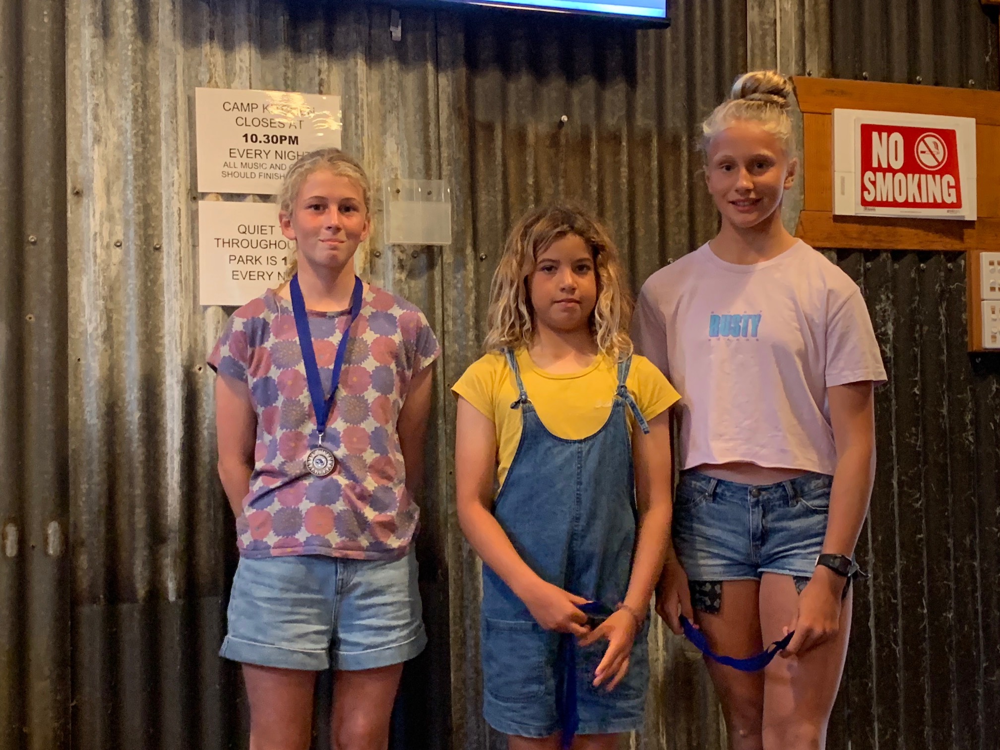 U14 Girls L2R Poppy,Maia,Meg